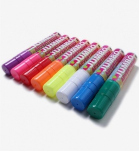 15mm Width Jumbo Chalk Marker Pens